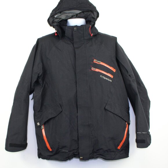 Columbia Titanium Black Jacket (L) - Picture 1 of 10